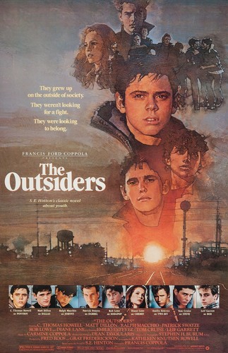 Poster film the outsiders - the,