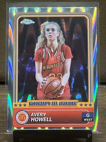 Avery howell 2024 topps chrome - howell,
