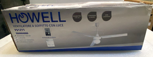 Ventilatore soffitto con - a,